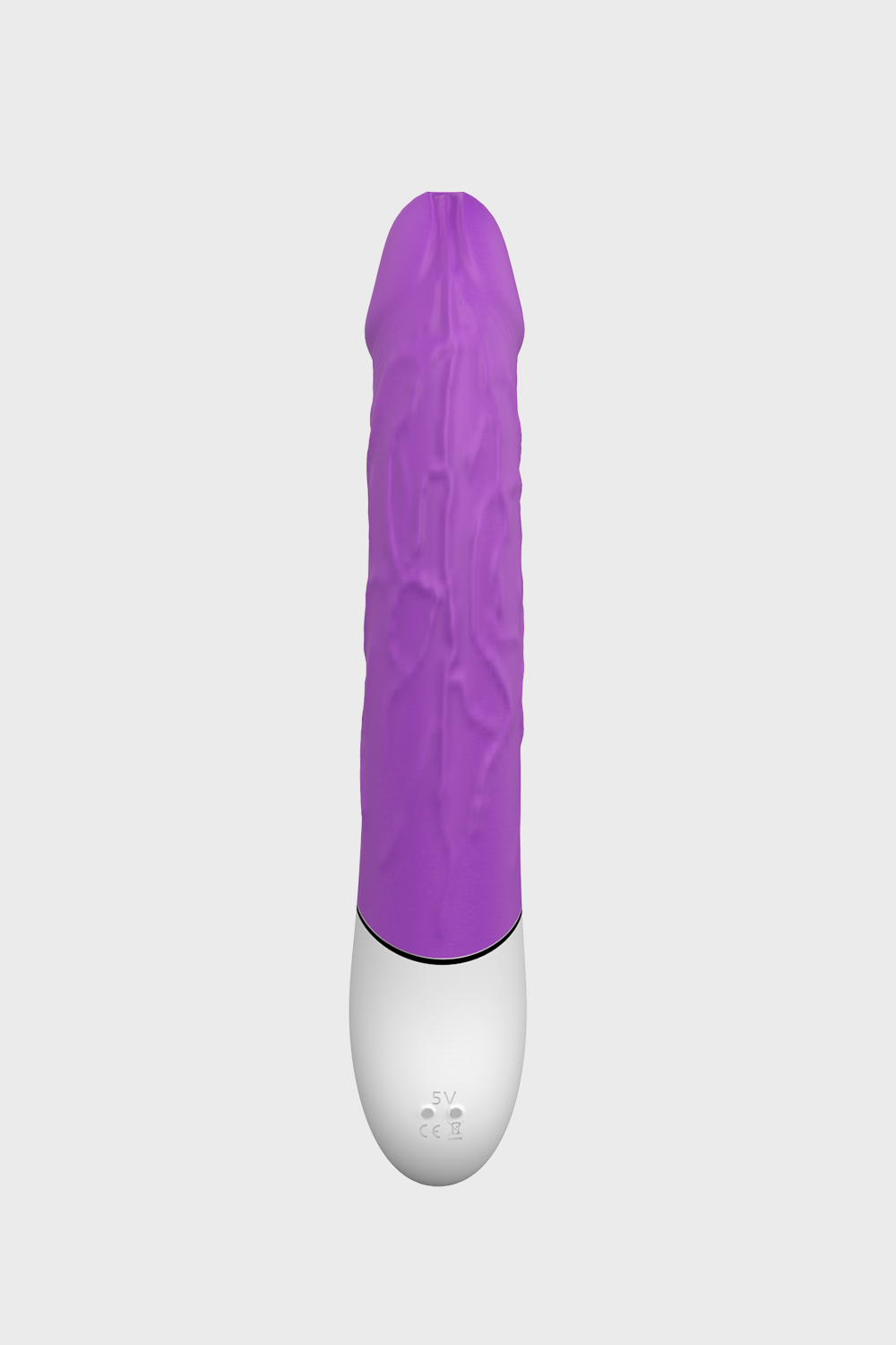 Pinkzyi Radi Dual-Layer Silicone Rabbit Vibrator-Purple-004