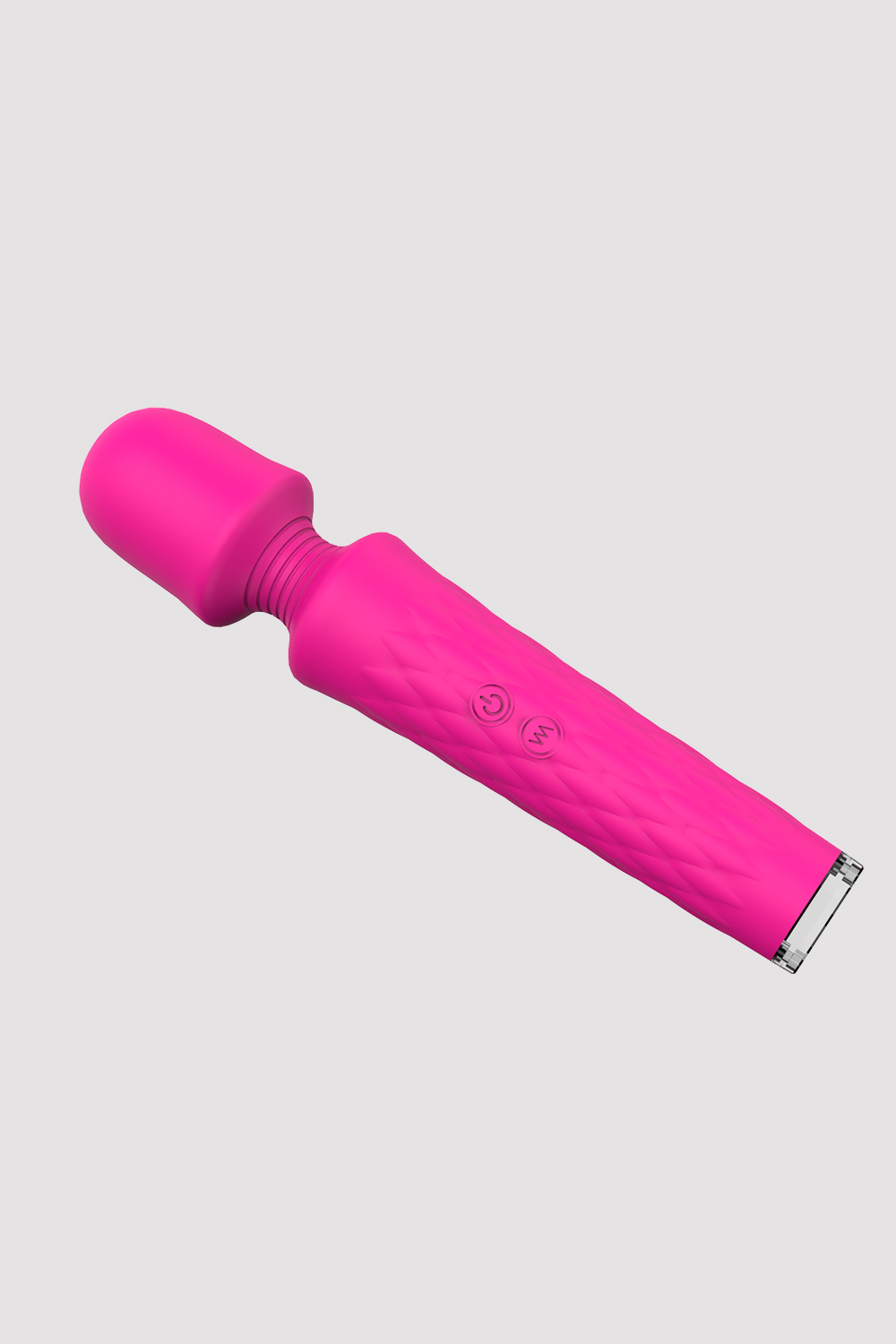 Pinkzyi LUNA 28-Mode Wand Vibrator - Rose Pink-05