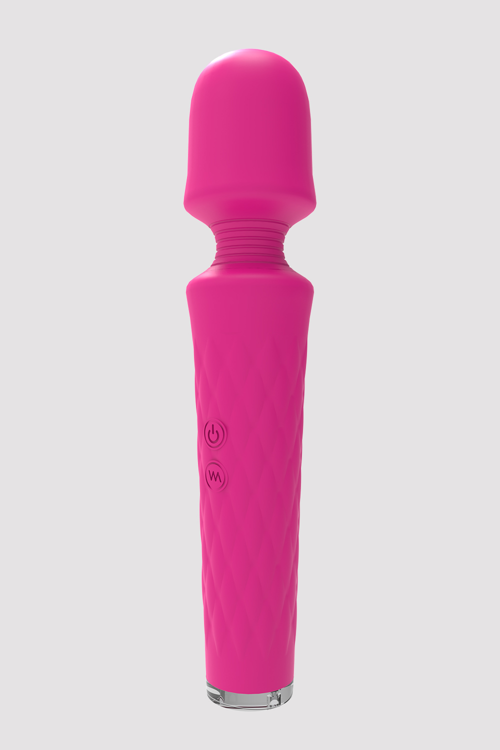 Pinkzyi LUNA 28-Mode Wand Vibrator - Rose Pink-02