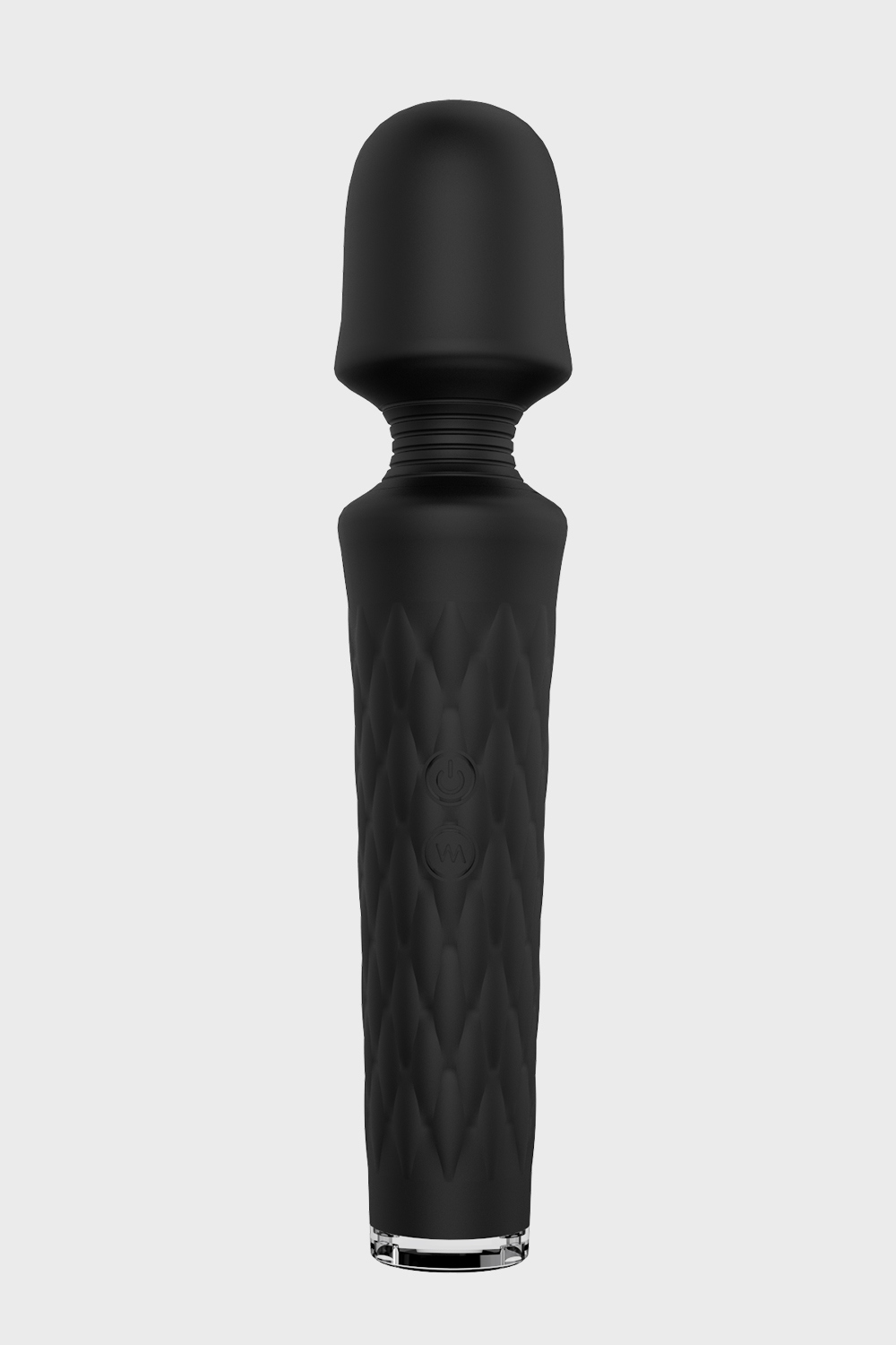 Pinkzyi LUNA 28-Mode Wand Vibrator - Black-01