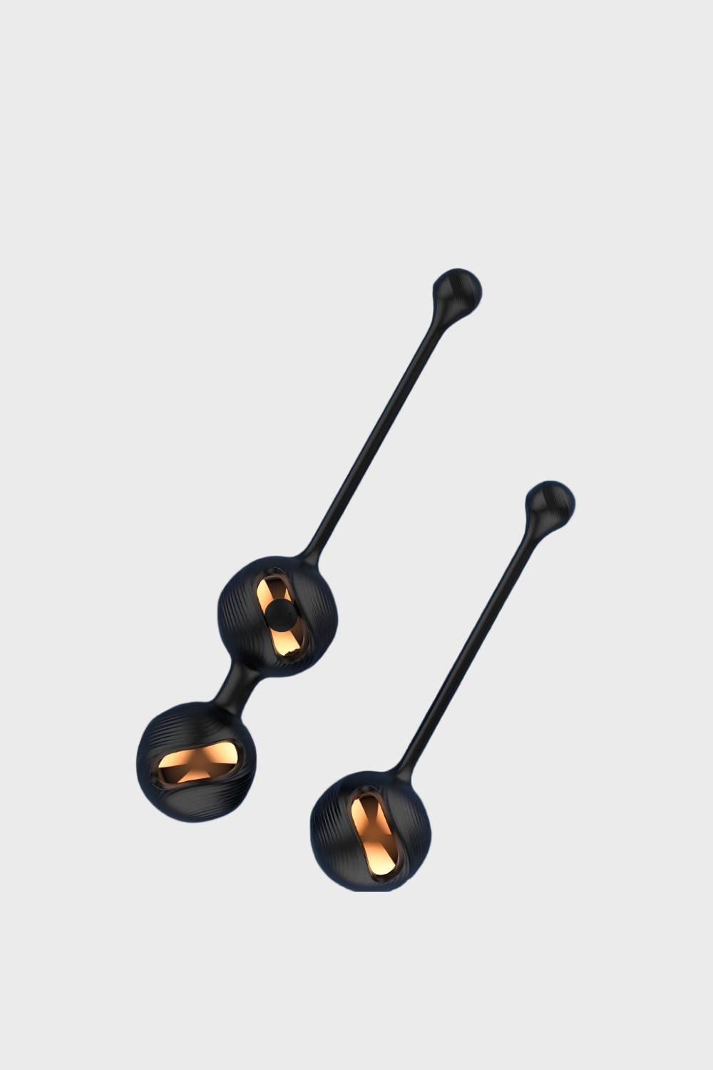 Pinkzyi Gem-RCT Remote Control Vibrating Kegel Egg Trainer-Black Gold-003