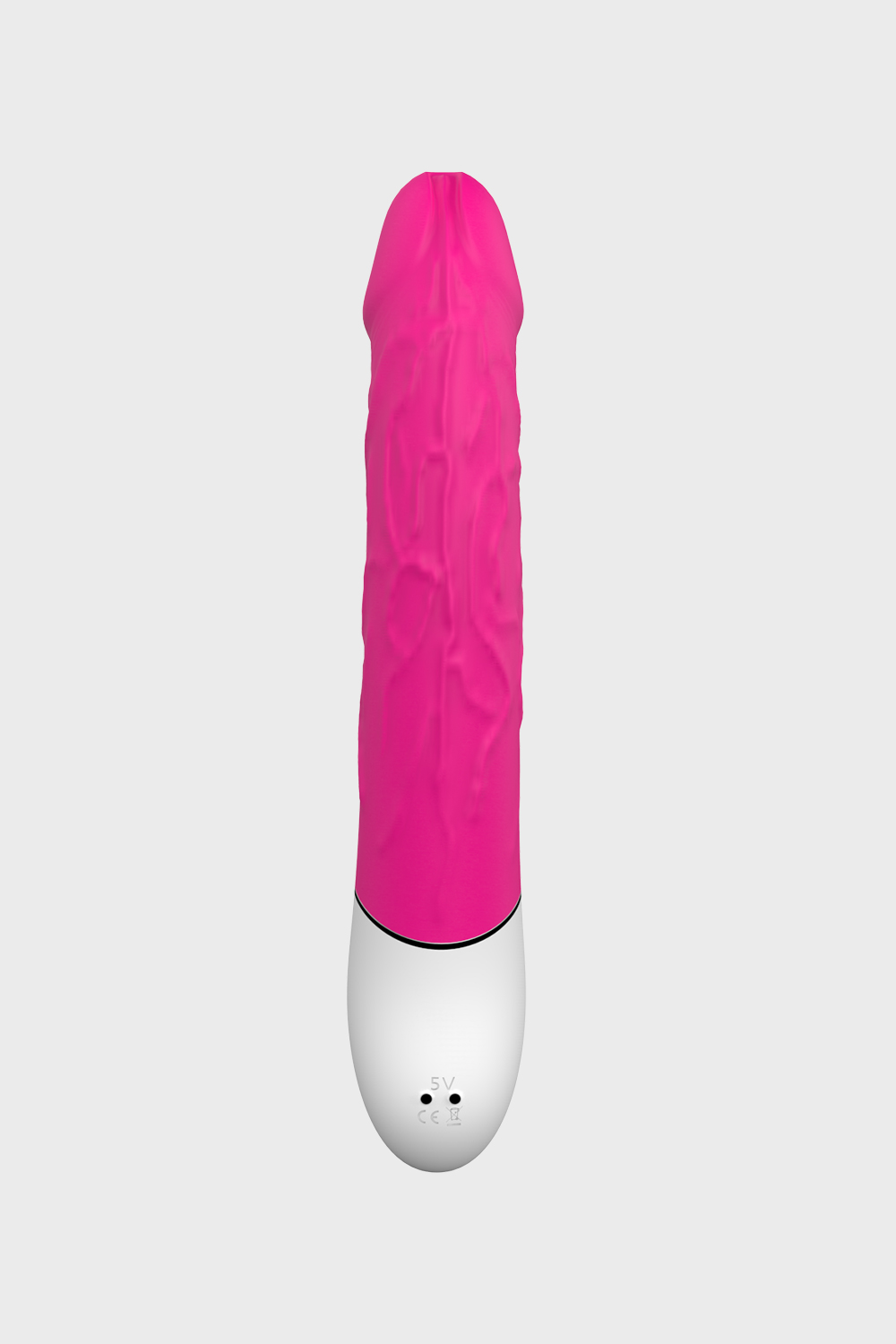 Pinkzyi Radi Dual-Layer Silicone Rabbit Vibrator-Rose Pink-007