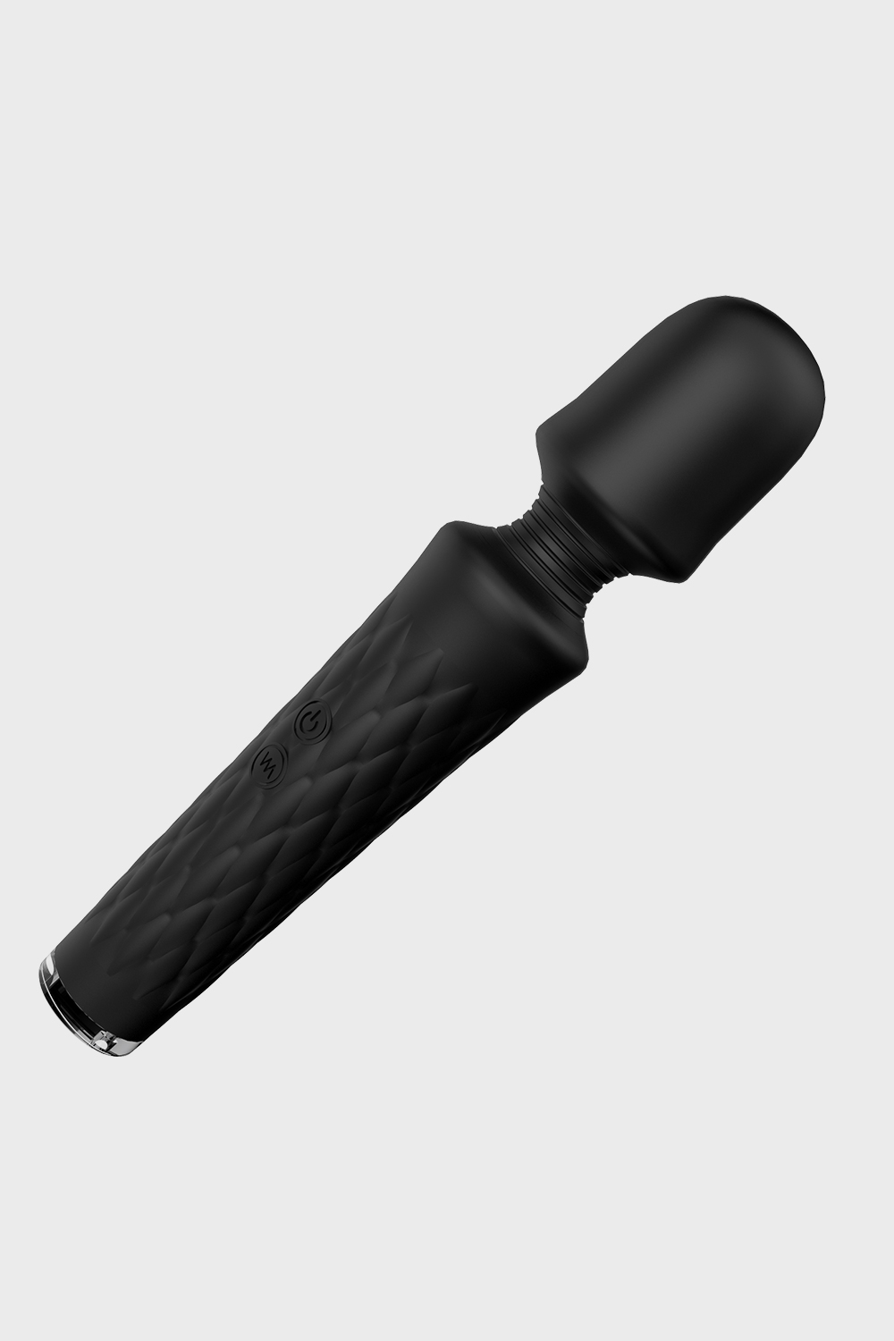 Pinkzyi LUNA 28-Mode Wand Vibrator - Black-05