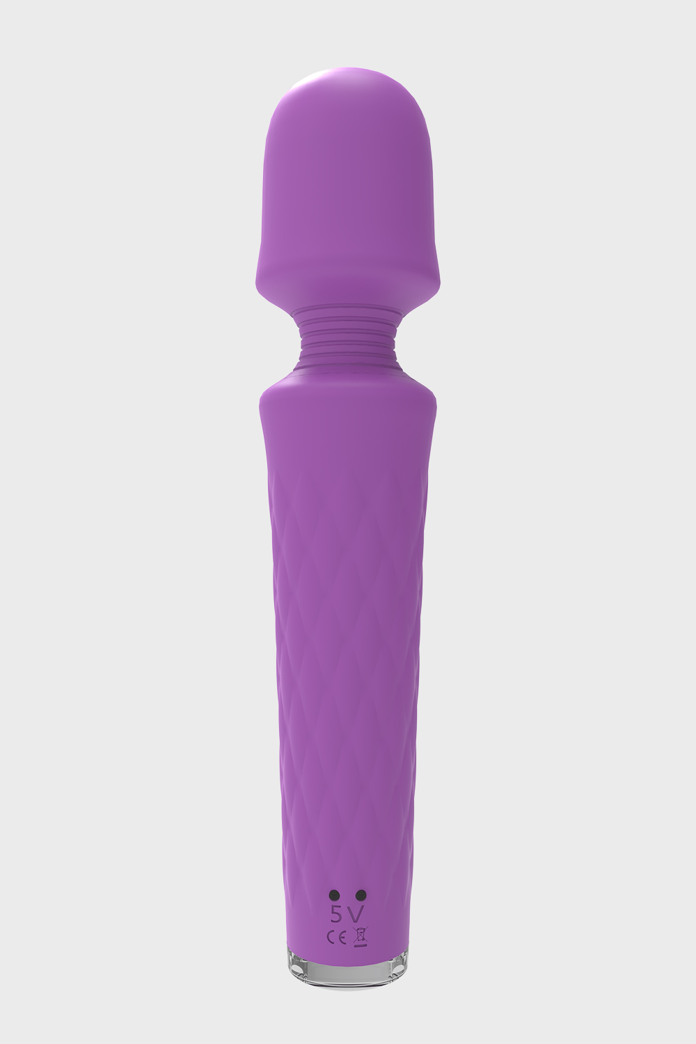 Pinkzyi LUNA 28-Mode Wand Vibrator - Purple-03