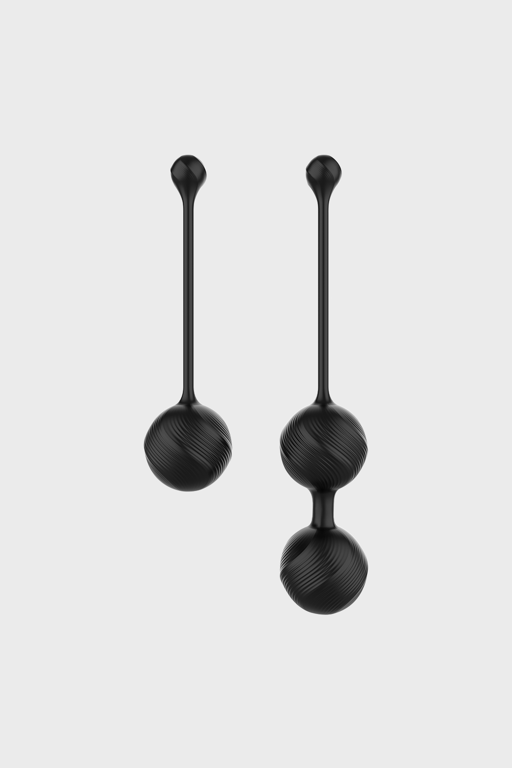Pinkzyi Gem Vibrating Kegel Training Egg - Black Gold-003