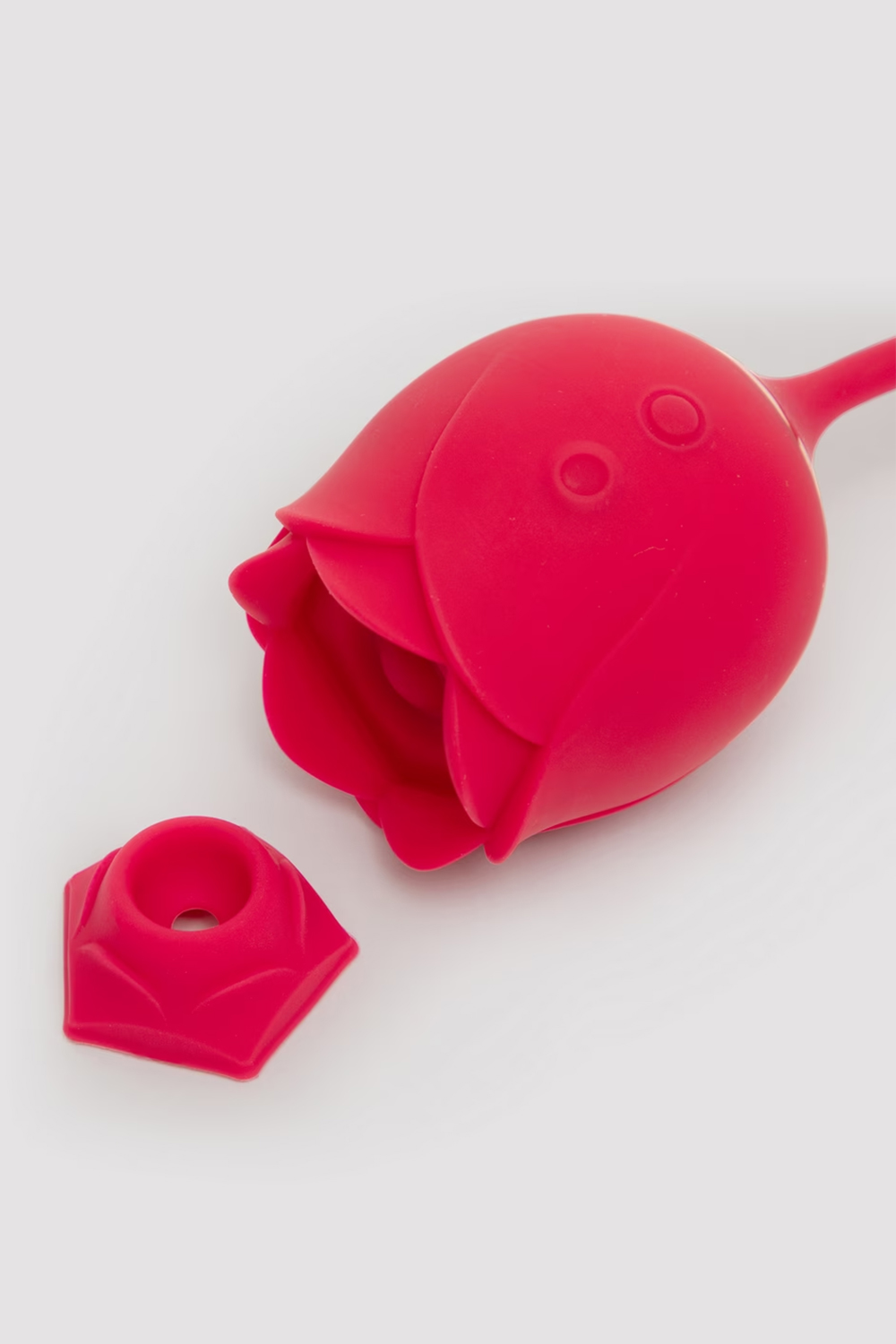 Pinkzyi Power Petal 2-in-1 Clitoral Suction Stimulator with Thrusting Egg Vibrator-003