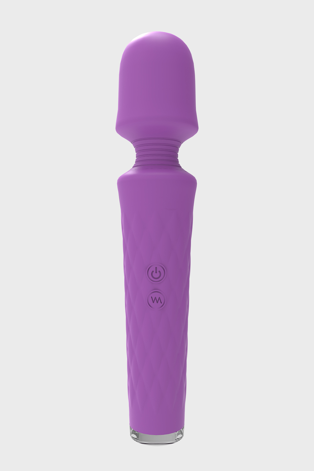 Pinkzyi LUNA 28-Mode Wand Vibrator - Purple-01