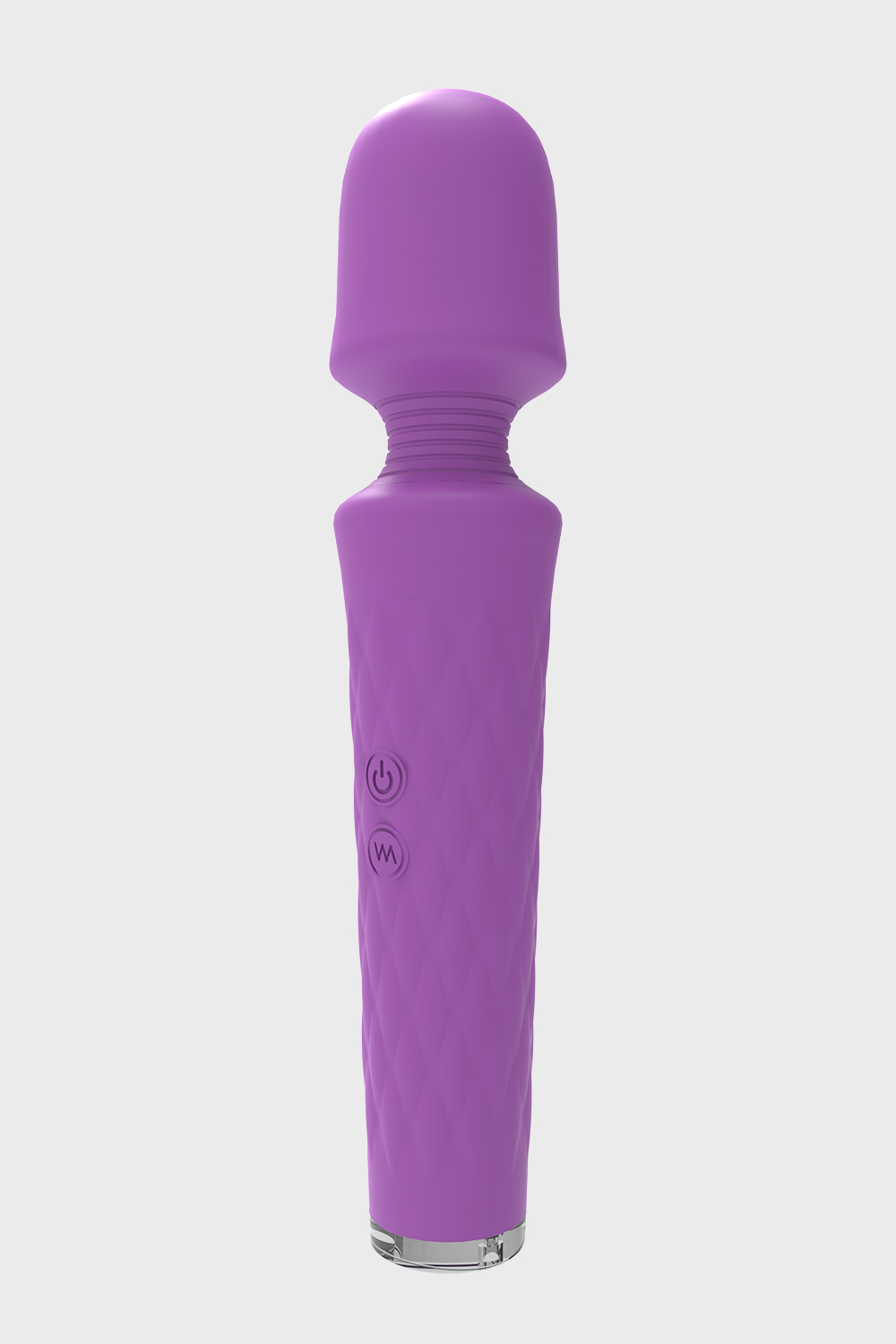 Pinkzyi LUNA 28-Mode Wand Vibrator - Purple-02