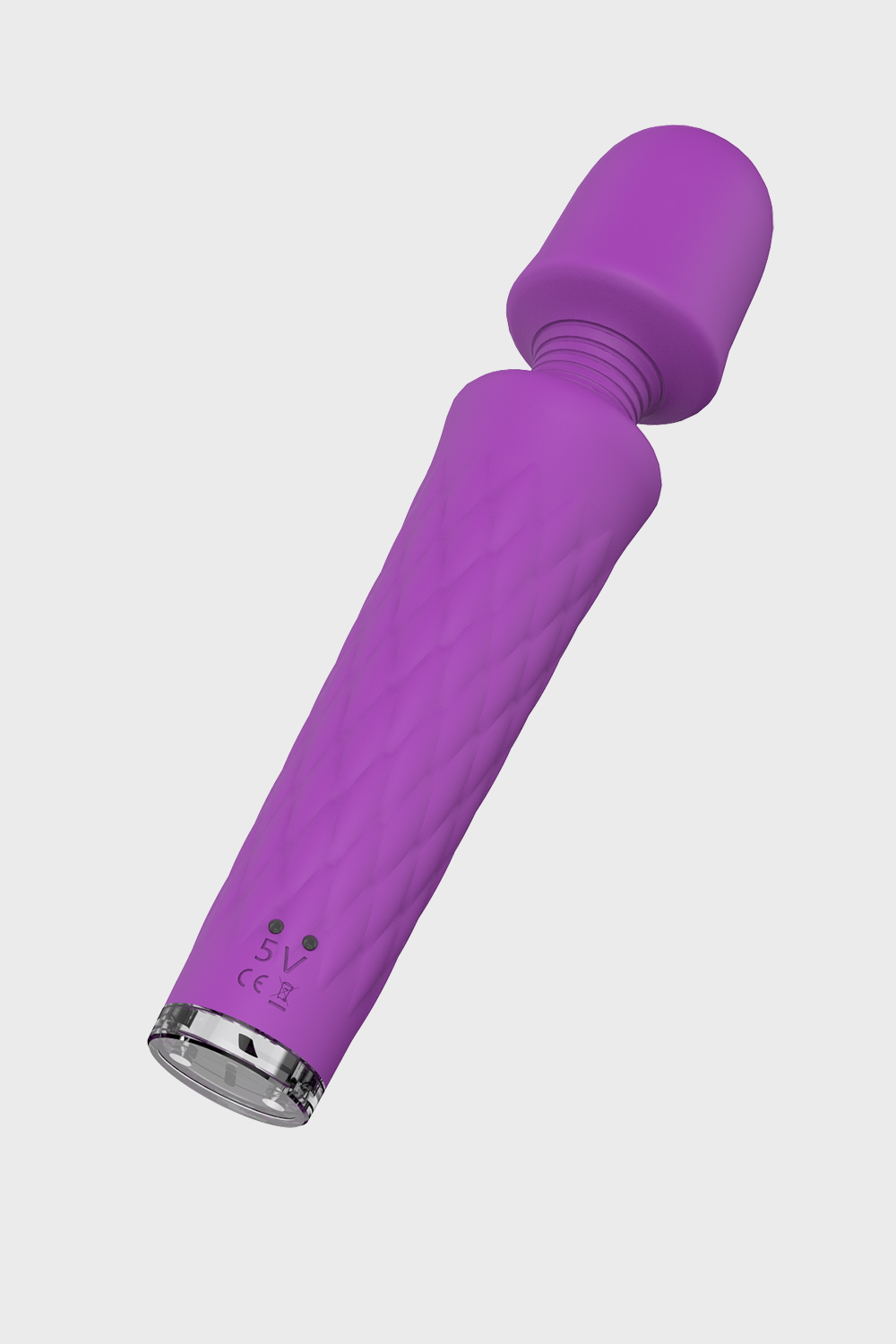 Pinkzyi LUNA 28-Mode Wand Vibrator - Purple-06