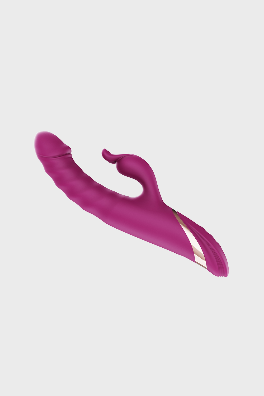 Pinkzyi Bunny Pulse 3-in-1 S-Curve Thrusting Rabbit Dildo-002
