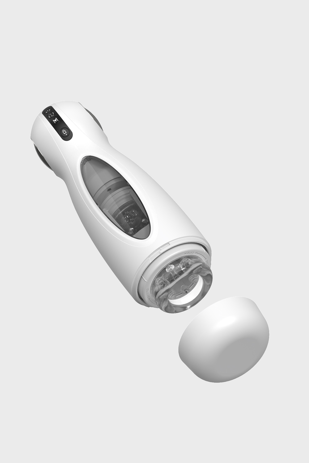 Pinkzyi Spacerail Robot-Style Telescopic Rotating Masturbator-006