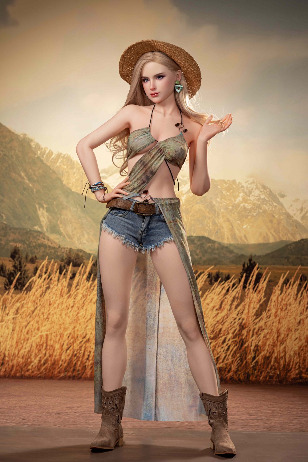 170cm5ft7 C-Cup Full Silicone Sex Doll Danica (AI) No.S0118 (7)