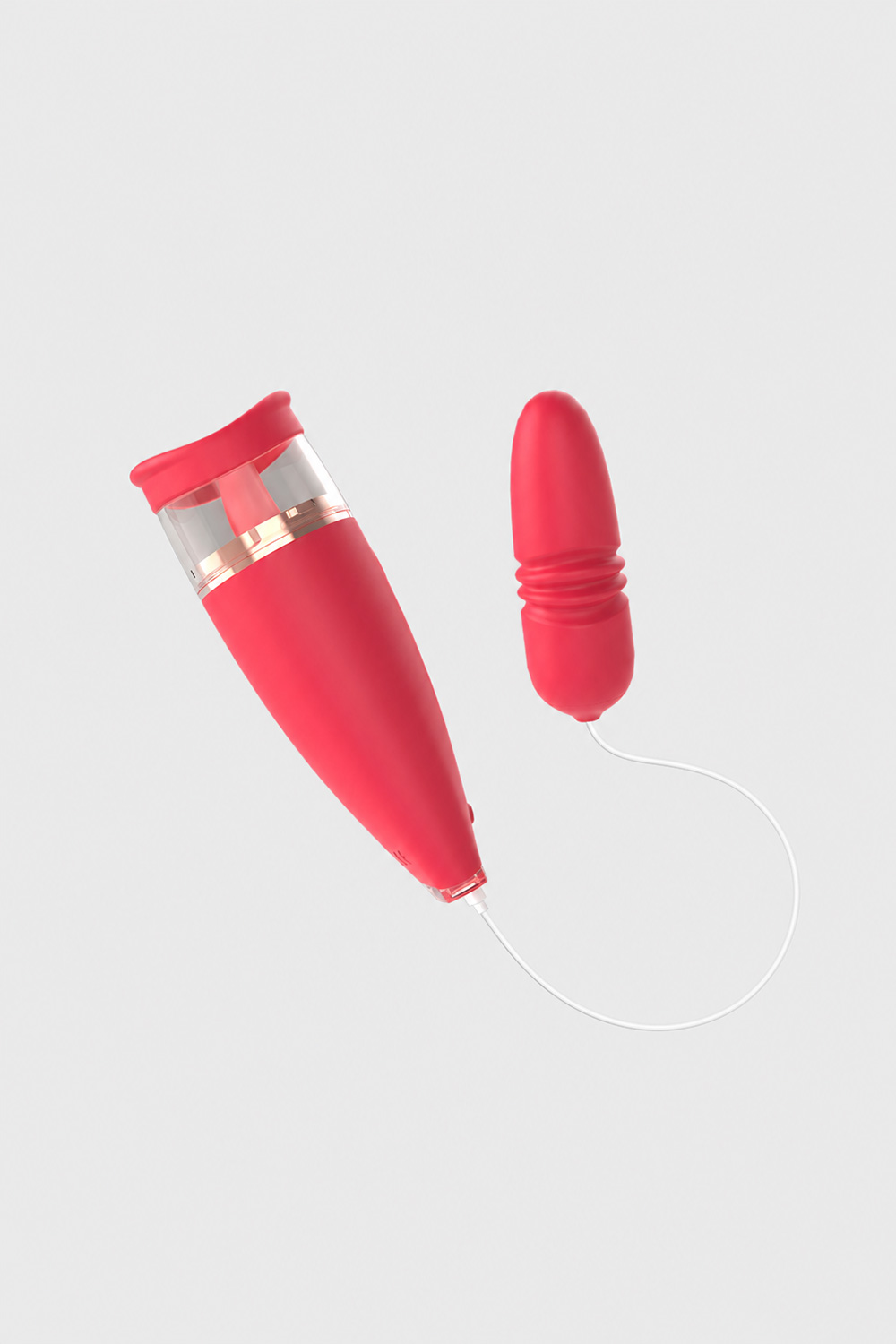 Pinkzyi FREE Pro Licking Suction Vibrator with Thrusting Egg-004