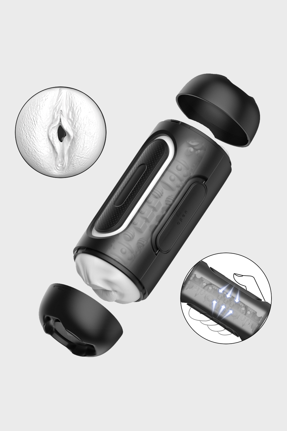 Pinkzyi Gilgal-PRO 6-Motor Surround Vibration Masturbator-001